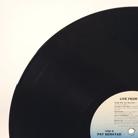 Pat Benetar Live From Earth Vinyl LP CHR 1451 Chrysalis In Original Shrink Wrap - Picture 12 of 15